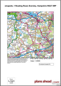 WITHDRAWN - Plans Ahead PDF Printed Plan 250K - sample image